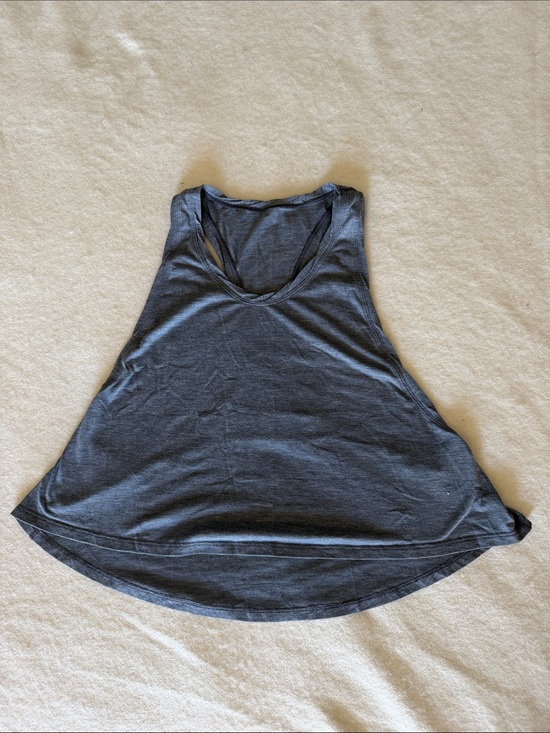 lululemon athletica Tops - lululemon athletica Charcoal Gray Racerback Swing Tank